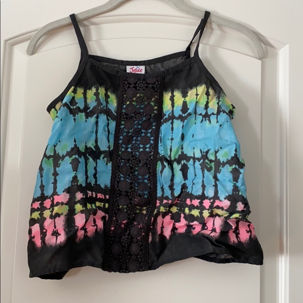 🍉NWT Justice top Sz 8
